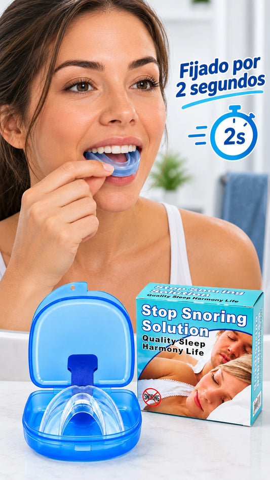 Antirronquidos Anti Bruxismo - Protector bucal de silicona médica