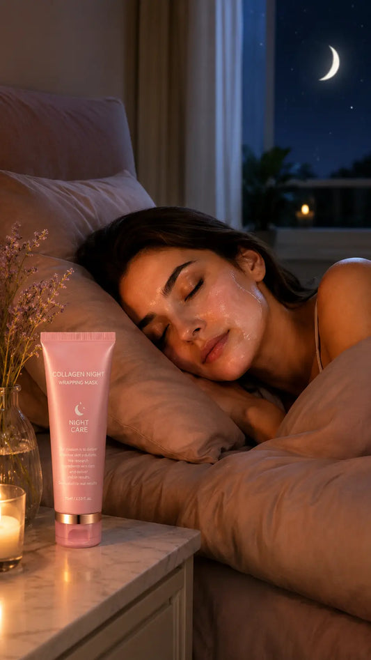 Mascarilla de colágeno nocturna 🌙 + Obsequio